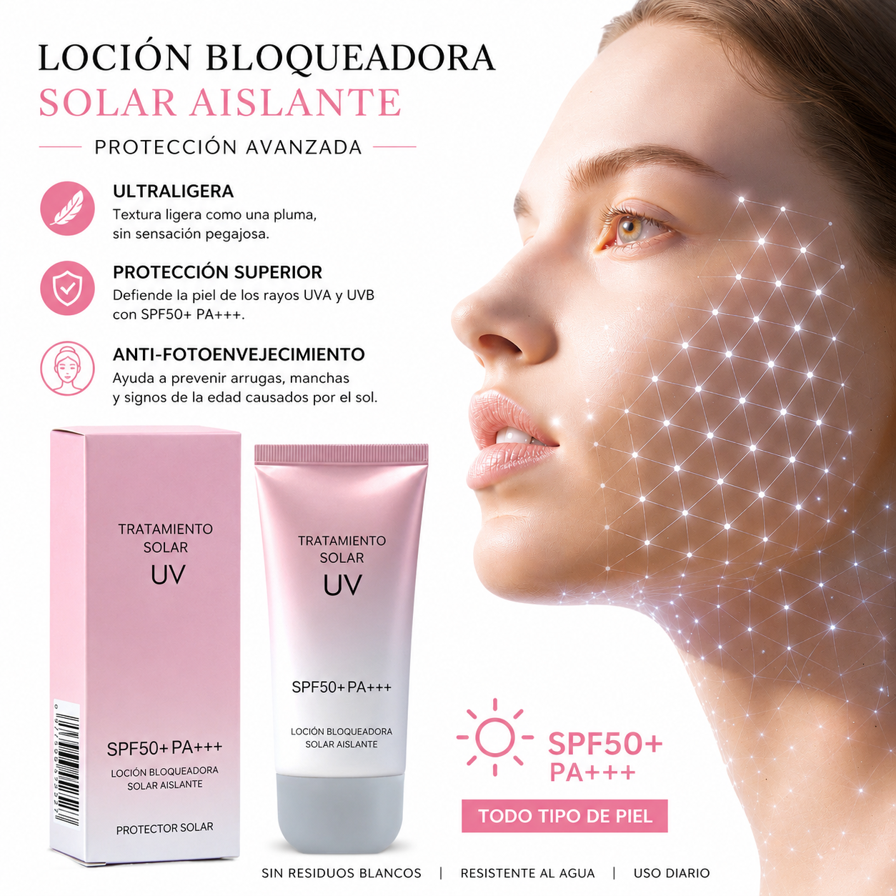 Idalia Skin | Protector Solar Facial SPF50+