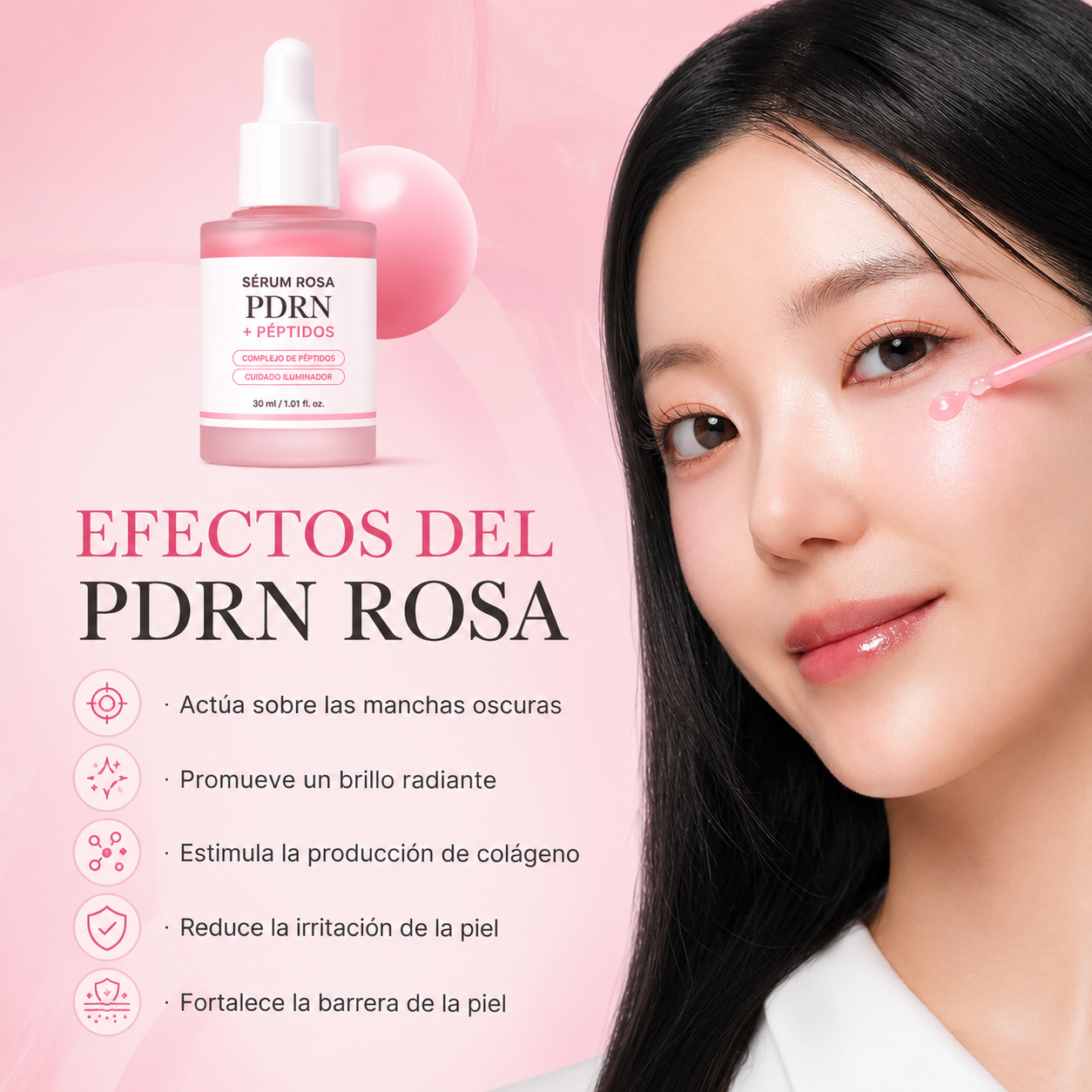 Idalia Skin | Sérum Facial Hidratante con Péptidos